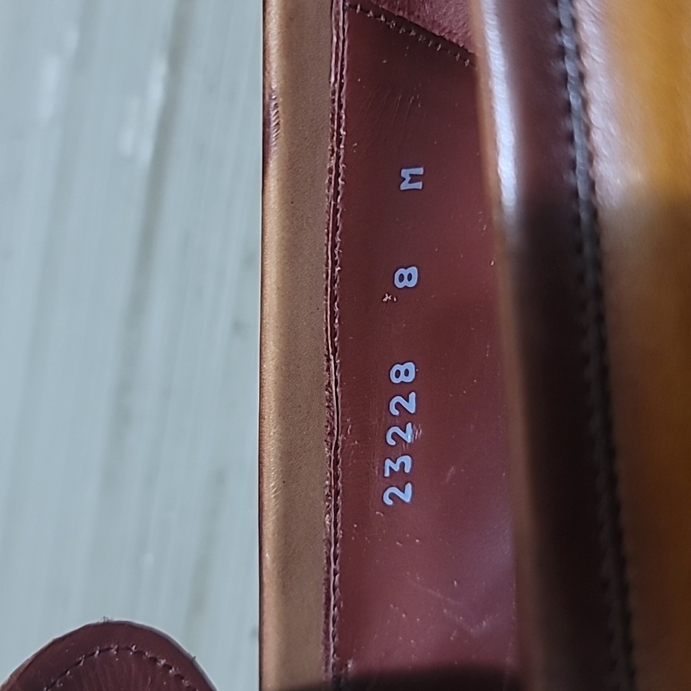 Magnanni Mens Brown Leather Loafers 8M. - Picture 14 of 14